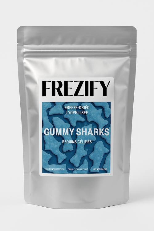 Freeze Dried Gummy Sharks