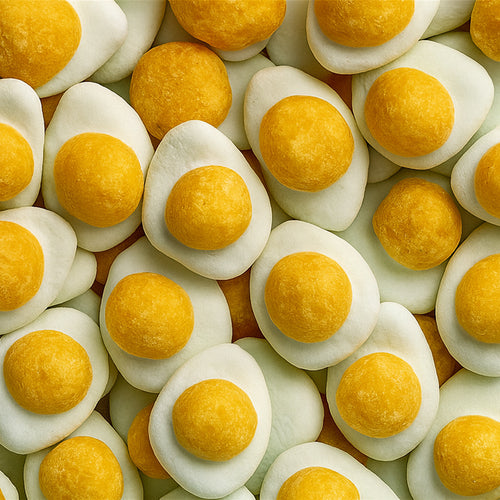 Freeze-Dried Gummy Fried Eggs