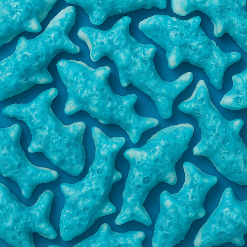 Freeze Dried Gummy Sharks