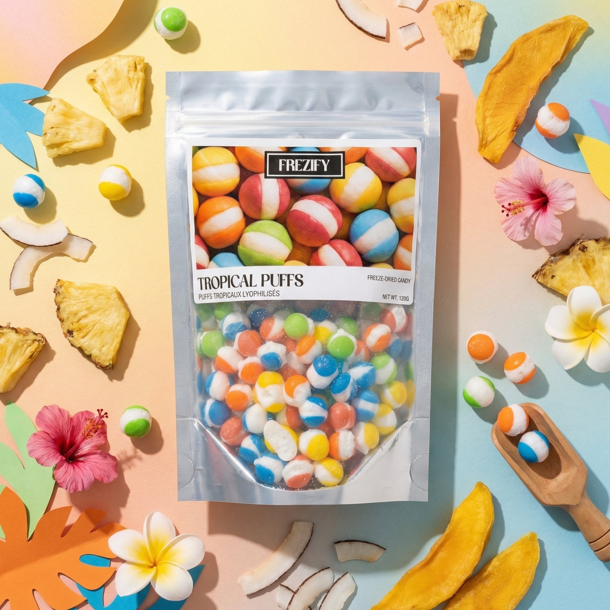 Freeze Dried Tropical Puffs